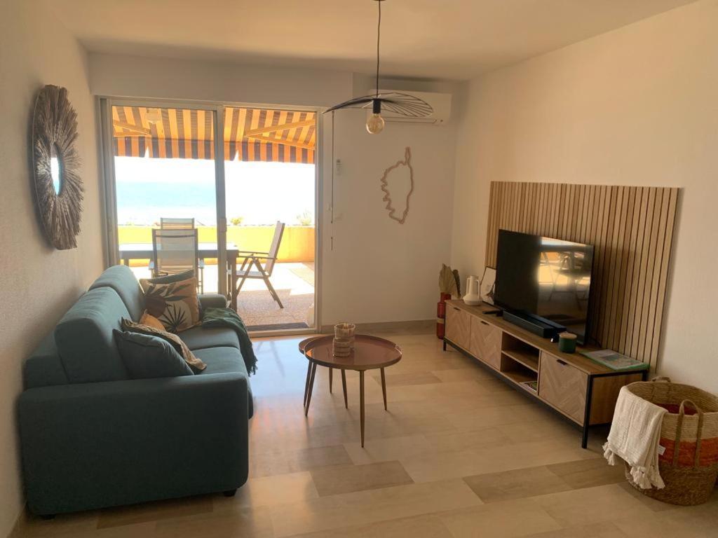 Marinella, Vue Mer Panoramique, Superbe T2 Plage A 150 M Ajaccio  Extérieur photo